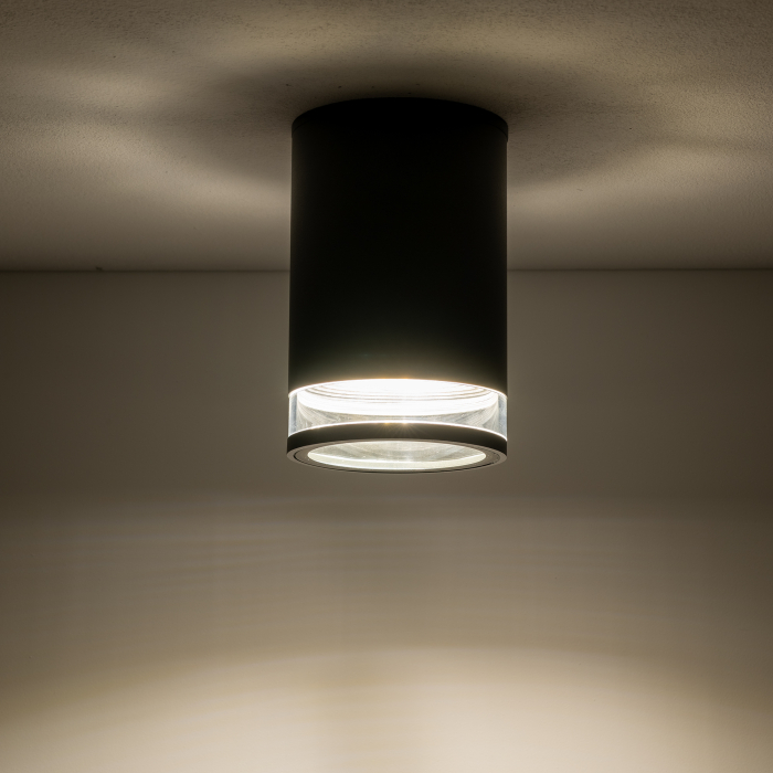 Nowodvorski ROCK  PRO Zewnętrzna  Sufitowa Plafon Max moc 25W only LED E27 Grafitowy 10687