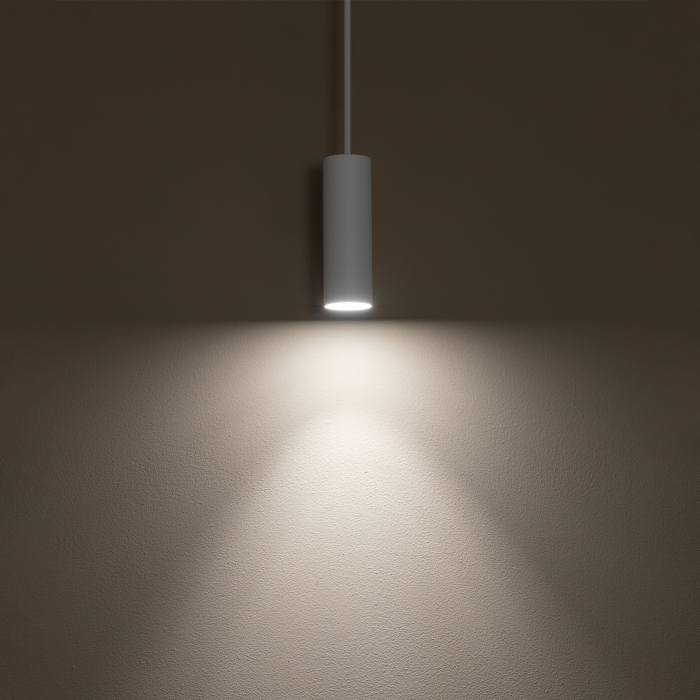 Nowodvorski FOURTY S  Sufitowa Wisząca Max moc 10W only LED GU10 R35 Biały 10764