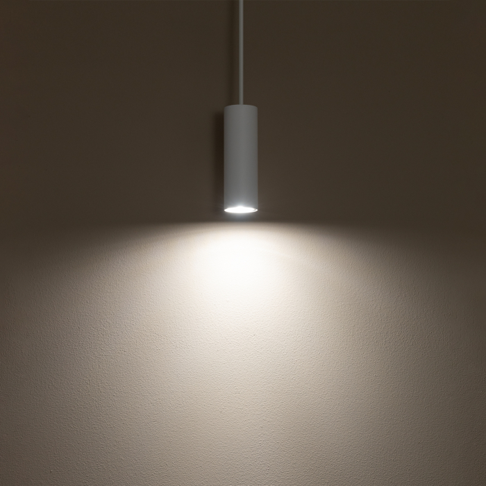 Nowodvorski FOURTY S  Sufitowa Wisząca Max moc 10W only LED GU10 R35 Biały 10764