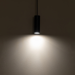 Nowodvorski FOURTY S  Sufitowa Wisząca Max moc 10W only LED GU10 R35 Czarny 10765