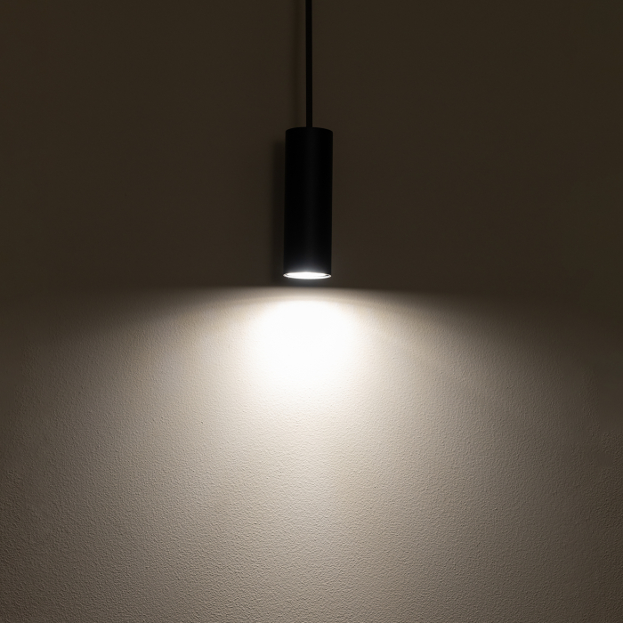 Nowodvorski FOURTY S  Sufitowa Wisząca Max moc 10W only LED GU10 R35 Czarny 10765