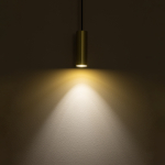 Nowodvorski FOURTY S  Sufitowa Wisząca Max moc 10W only LED GU10 R35 Mosiądz 10766