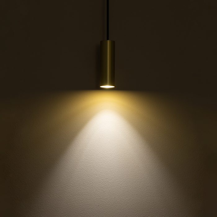 Nowodvorski FOURTY S  Sufitowa Wisząca Max moc 10W only LED GU10 R35 Mosiądz 10766