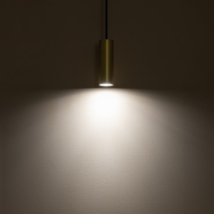 Nowodvorski FOURTY S  Sufitowa Wisząca Max moc 10W only LED GU10 R35 Mosiądz 10766
