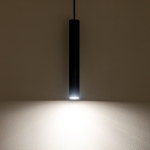 Nowodvorski FOURTY M  Sufitowa Wisząca Max moc 10W only LED GU10 R35 Czarny 10771