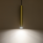 Nowodvorski FOURTY M  Sufitowa Wisząca Max moc 10W only LED GU10 R35 Mosiądz 10772