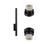 Nowodvorski FOURTY WALL XL  Ścienna Kinkiet Max moc 10W only LED Czarny 10759