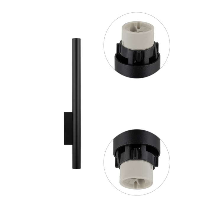 Nowodvorski FOURTY WALL XL  Ścienna Kinkiet Max moc 10W only LED Czarny 10759