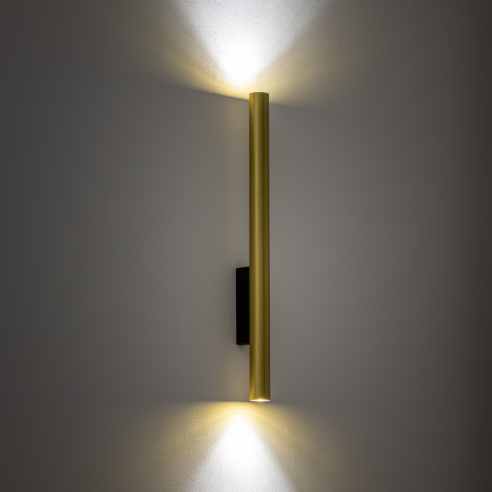 Nowodvorski FOURTY WALL XL  Ścienna Kinkiet Max moc 10W only LED GU10 R35 Mosiądz 10760