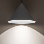 Nowodvorski ZENITH M  Sufitowa Wisząca Max moc 20W only LED GU10 lub GU10 ES111 Biały 10878