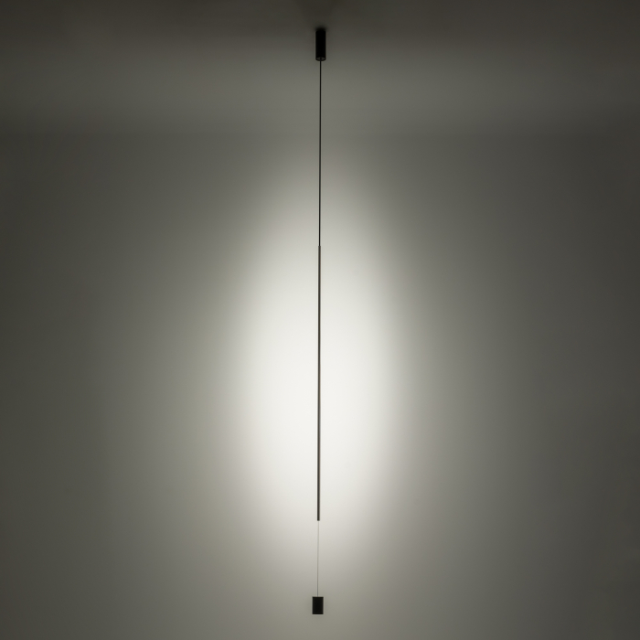 Nowodvorski VERTIC LED  Sufitowa Wisząca Max moc 19W LED 4000K Czarny 10857