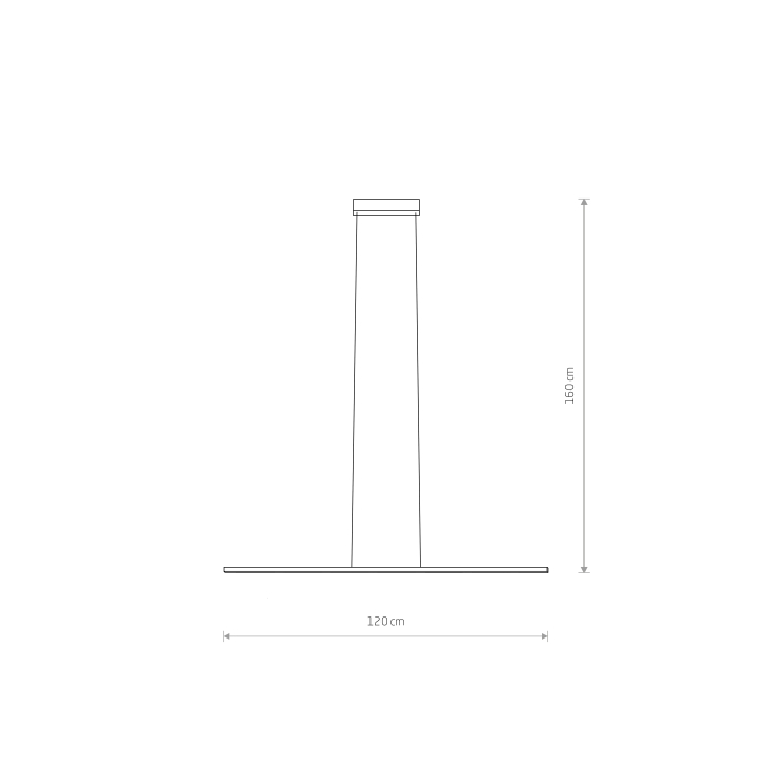 Nowodvorski BAR LED S  Sufitowa Wisząca Max moc 21W LED 4000K Czarny 10847