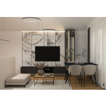 Nowodvorski BAR LED S  Sufitowa Wisząca Max moc 21W LED 4000K Czarny 10847