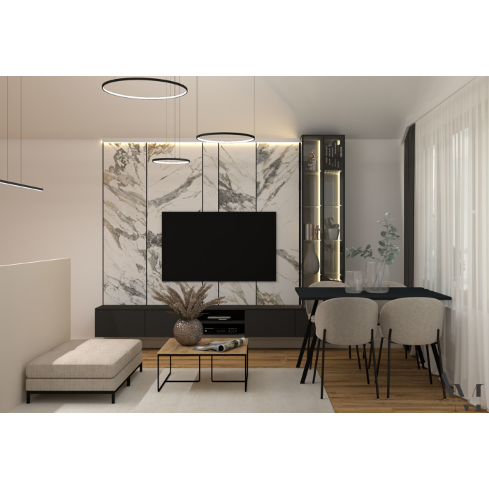 Nowodvorski BAR LED S  Sufitowa Wisząca Max moc 21W LED 4000K Czarny 10847