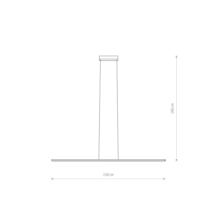 Nowodvorski BAR LED M  Sufitowa Wisząca Max moc 24W LED 4000K Czarny 10848