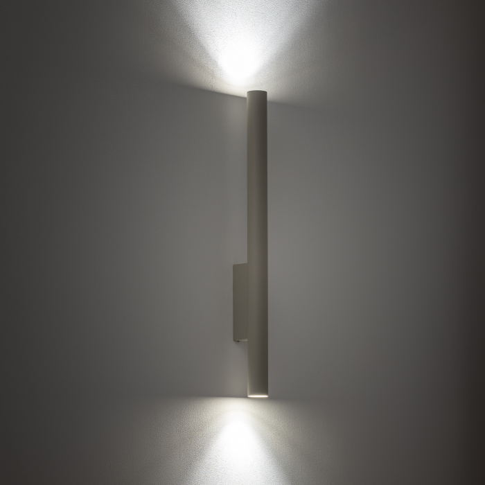 Nowodvorski FOURTY WALL XL  Ścienna Kinkiet Max moc 10W only LED GU10 R35 Szary 10892