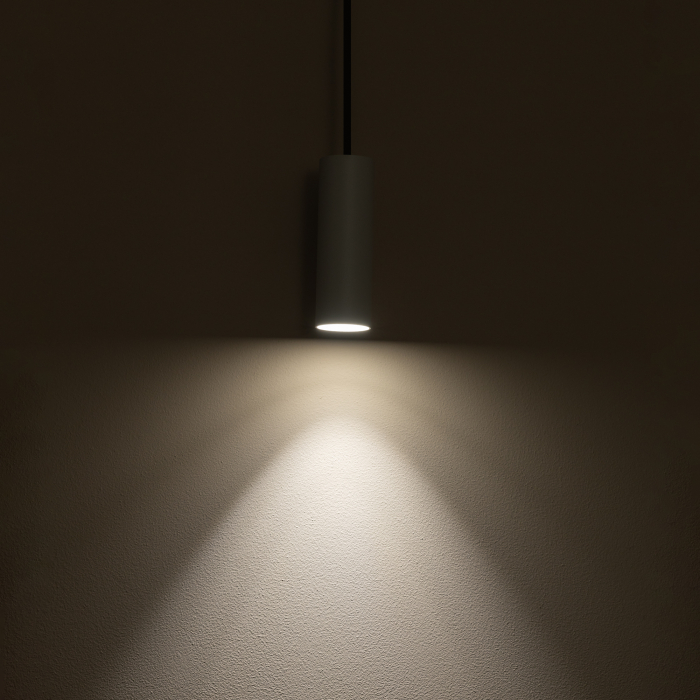 Nowodvorski FOURTY S  Sufitowa Wisząca Max moc 10W only LED GU10 R35 Szary 10900