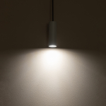 Nowodvorski FOURTY S  Sufitowa Wisząca Max moc 10W only LED GU10 R35 Szary 10900