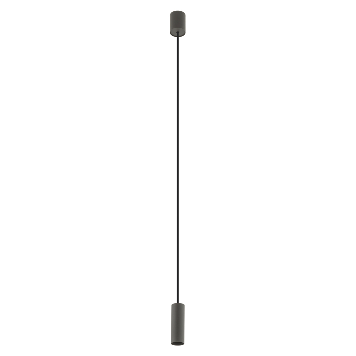 Nowodvorski FOURTY S  Sufitowa Wisząca Max moc 10W only LED GU10 R35 Szary 10901