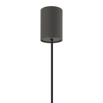 Nowodvorski FOURTY S  Sufitowa Wisząca Max moc 10W only LED GU10 R35 Szary 10901