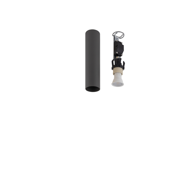 Nowodvorski FOURTY S  Spot Natynkowa Max moc 10W only LED GU10 R35 Szary 10884