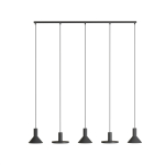 Nowodvorski HERMANOS  Sufitowa Wisząca Max moc 10W only LED GU10 Czarny 10906