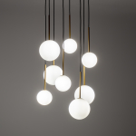 Nowodvorski KARO  Sufitowa Wisząca Max moc 12W only LED G9 Czarny 10934