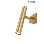 MOOSEE lampa ścienna BOY TUBE L złota (MSE1501100481)