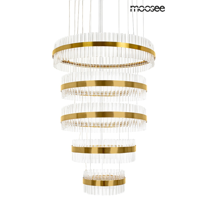 MOOSEE lampa wisząca GHIA 5 złota (MSE1501100396)
