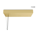 MOOSEE lampa wisząca BREATH 180 złota (MSE1501100405)