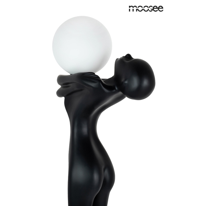 MOOSEE lampa podłogowa HUMAN MOON - włókno szklane, szkło (MSE1501100337)