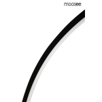 MOOSEE lampa ścienna HOOP 60 czarna (MSE1501100398)