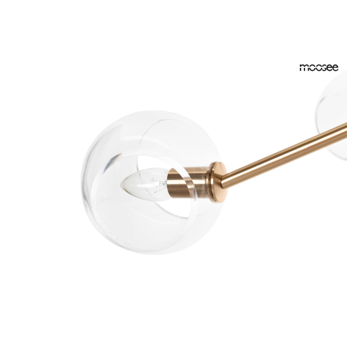 MOOSEE lampa wisząca AURA 6 złota (MSE1501100402)