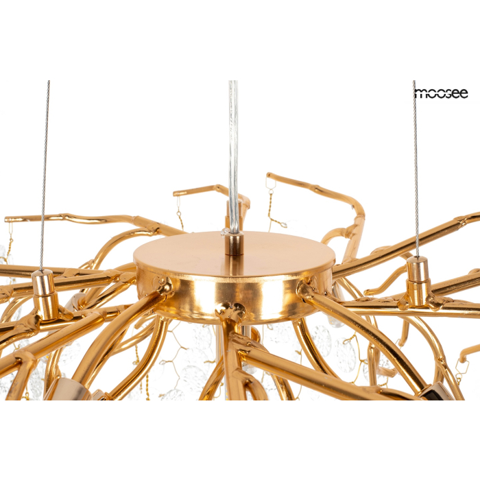 MOOSEE lampa wisząca RIVIERA 60 złota /   clear (5900168832947)