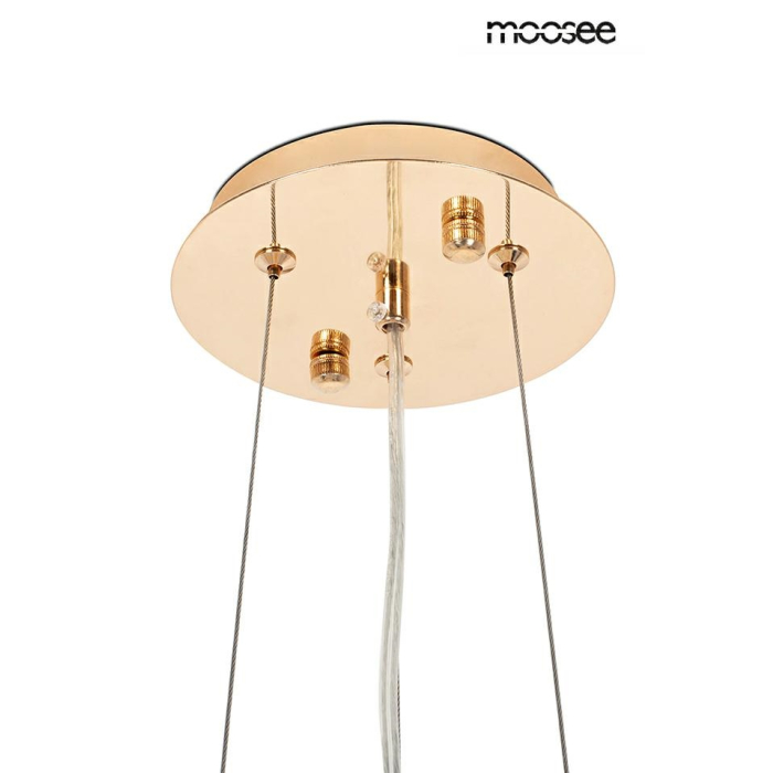 MOOSEE lampa wisząca RIVIERA 60 złota /   clear (5900168832947)