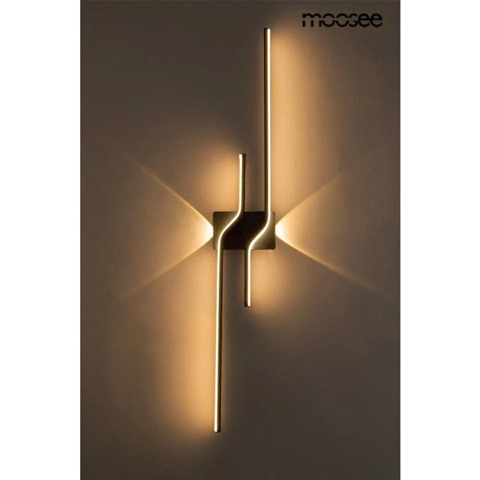 MOOSEE lampa ścienna ROCHE 100 czarna (MSE1501100413)