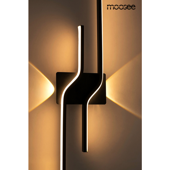 MOOSEE lampa ścienna ROCHE 100 czarna (MSE1501100413)