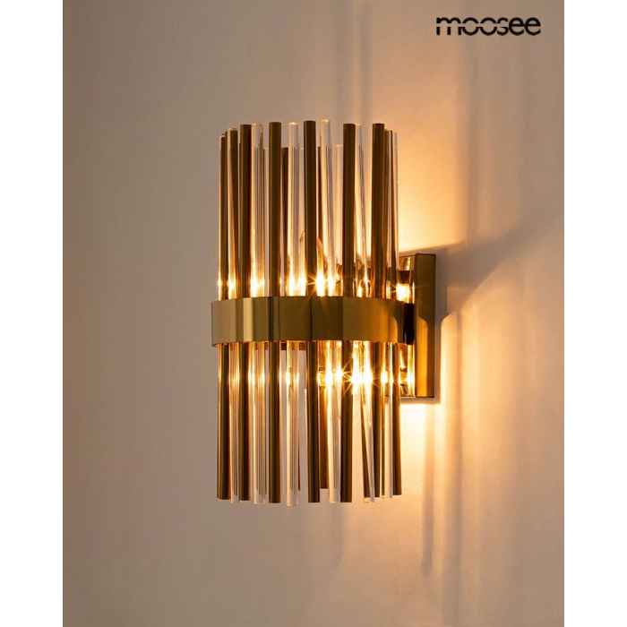 MOOSEE lampa ścienna GARDA złota (MSE1501100336)