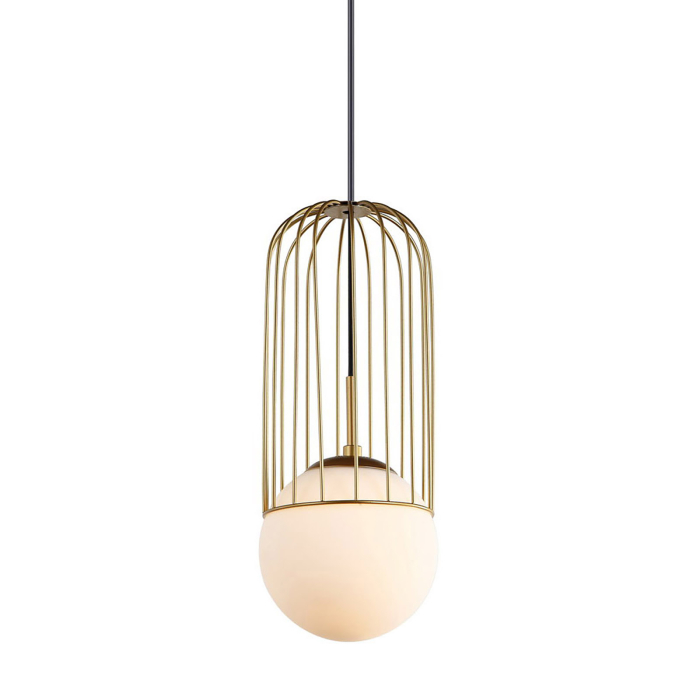 ITALUX Matty Złoty Wisząca 1xE27 40W MDM-3939/1 GD