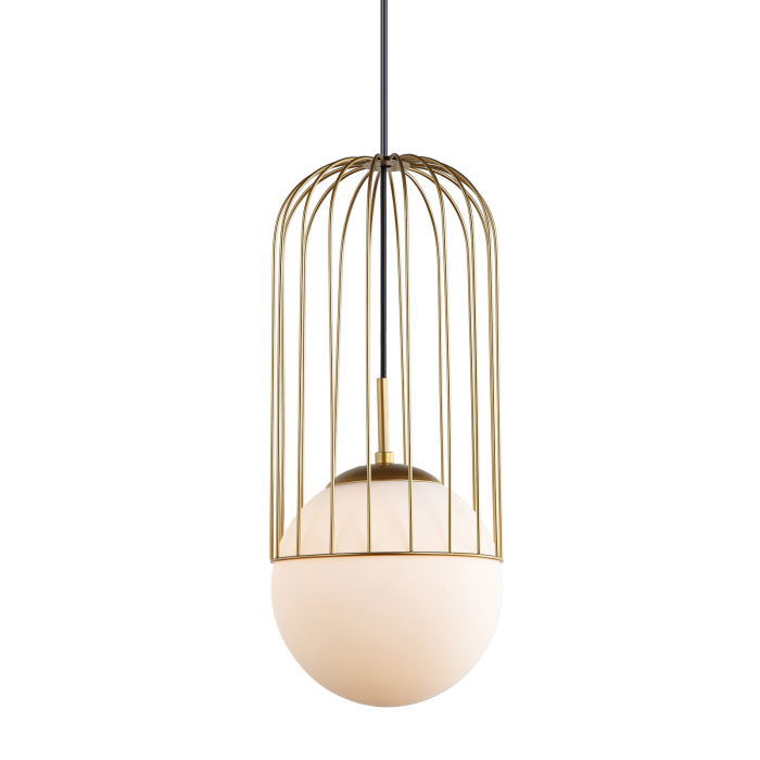 ITALUX Matty Złoty Wisząca 1xE27 40W MDM-3940/1 GD