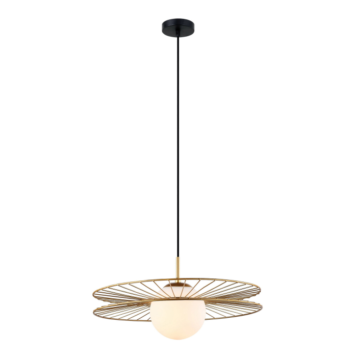 ITALUX Sandy Złoty Wisząca 1xE27 40W MDM-4002/1 GD