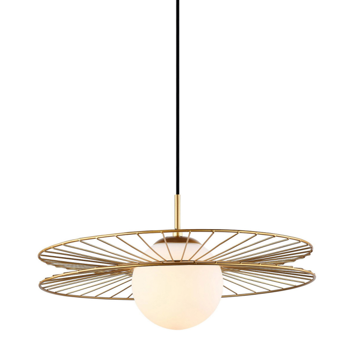 ITALUX Sandy Złoty Wisząca 1xE27 40W MDM-4002/1 GD