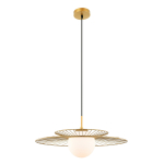 ITALUX Sarah Złoty Wisząca 1xE27 40W MDM-4000/1 GD