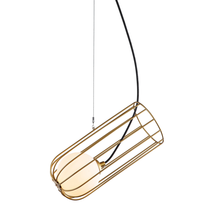 ITALUX Coco Złoty Wisząca 1xG9 25W MDM-3941/1 GD