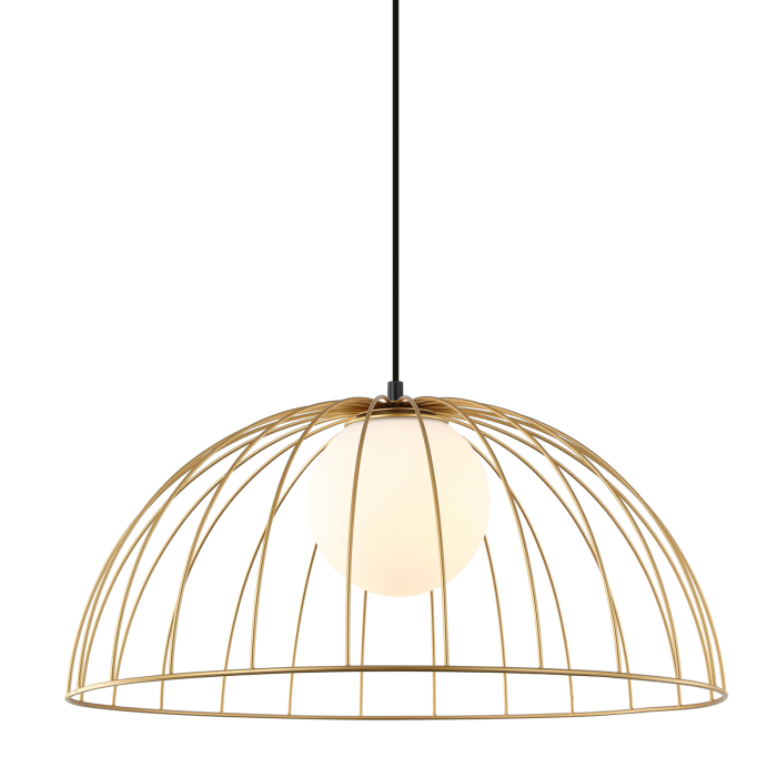 ITALUX Louis Złoty Wisząca 1xE27 40W MDM-3761/1L GD