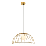 ITALUX Louis Złoty Wisząca 1xE27 40W MDM-3761/1L GD