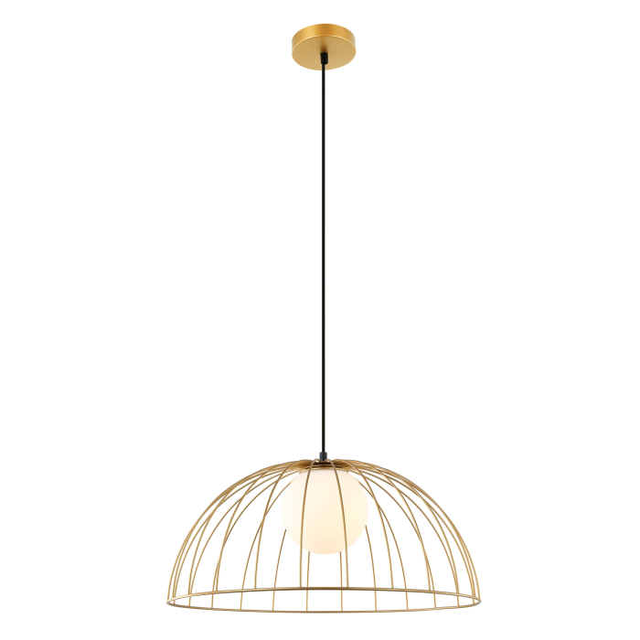 ITALUX Louis Złoty Wisząca 1xE27 40W MDM-3761/1L GD