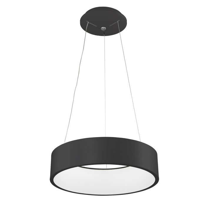 ITALUX Chiara Czarny Wisząca LED 32W 1760lm 3000K 3945-832RP-BK-3