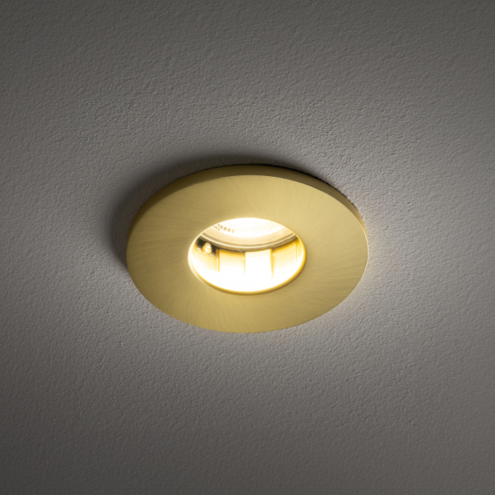 Nowodvorski ACRE   Podtynkowa Max moc 15W only LED GU10 IP44/20 Mosiądz 10711