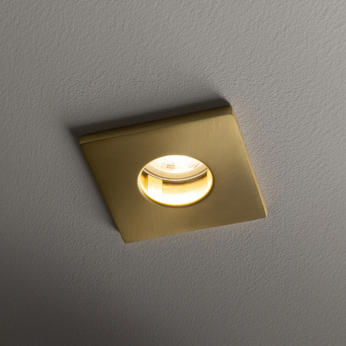 Nowodvorski BAHIA   Podtynkowa Max moc 15W only LED GU10 IP44/20 Mosiądz 10712
